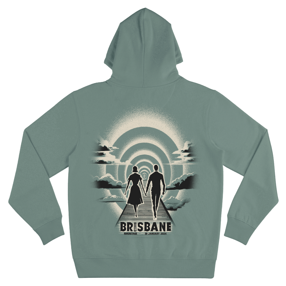 Brisbane Riverstage World Tour Green Hoodie Australia