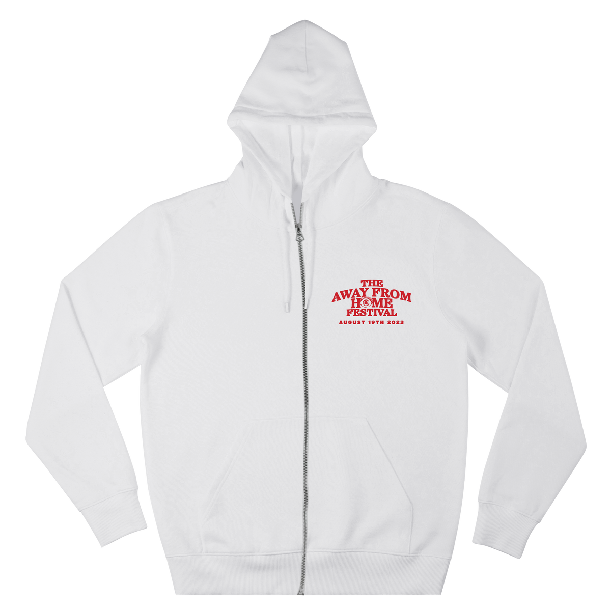 Louis Tomlinson Official Merchandise The Away From Home Festival 2023 White  Hoodie