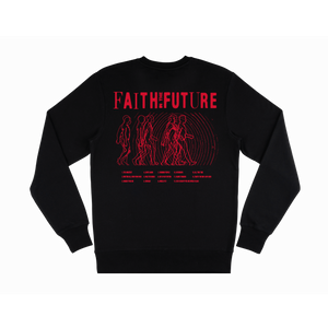 Faith In The Future Hand Tracklist Black Sweater