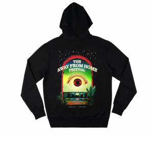 The Away From Home Festival 2024 Black Hoodie
