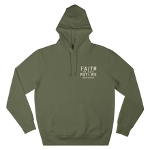 Load image into Gallery viewer, Faith In The Future World Tour Army Green Hoodie - UK &amp; Europe