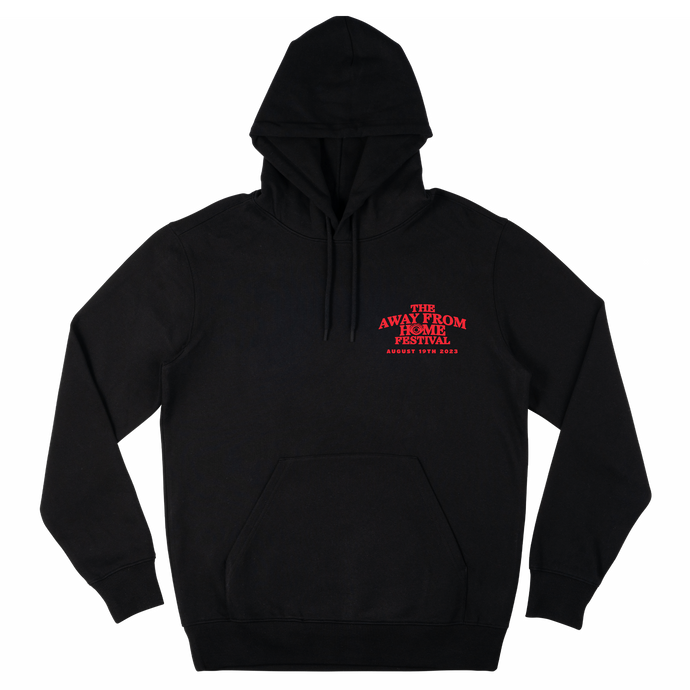 The Away From Home Festival 2023 Black Hoodie