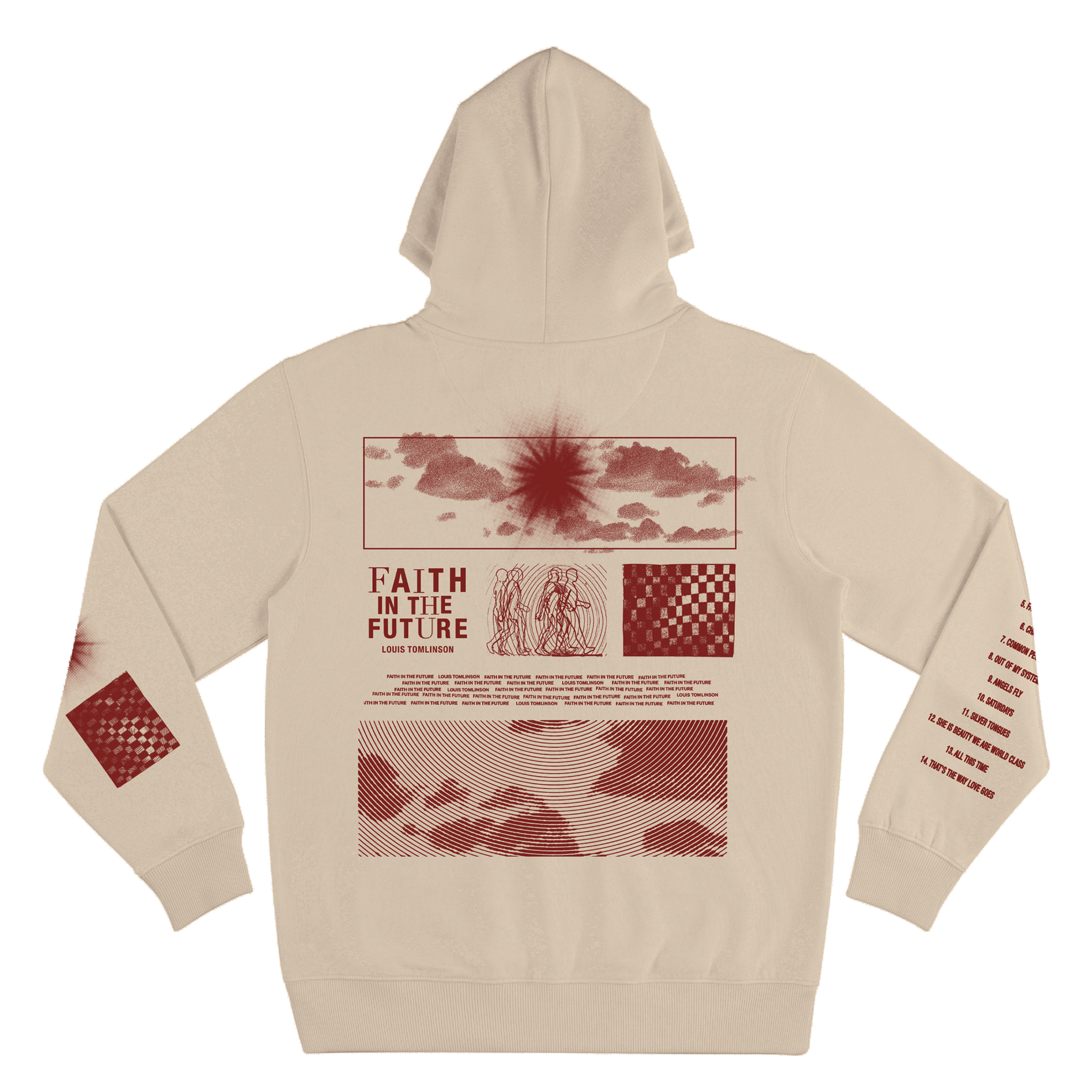 Louis tomlinson graffiti tour hoodie hotsell