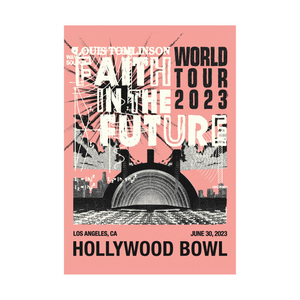 Hollywood Bowl World Tour Litho - North America