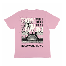 Load image into Gallery viewer, Hollywood Bowl World Tour Pink Tee - North America