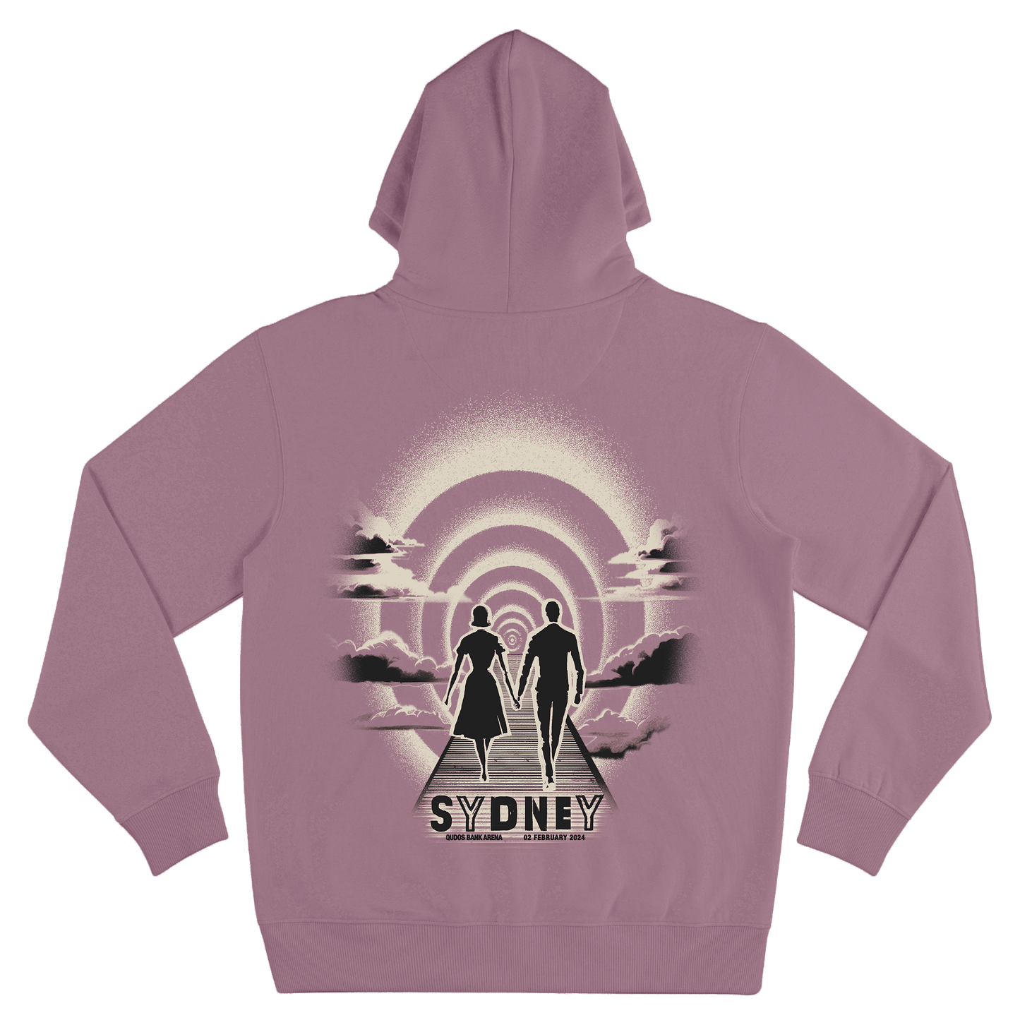 Sydney Qudos Bank Arena World Tour Dusty Rose Hoodie - Australia