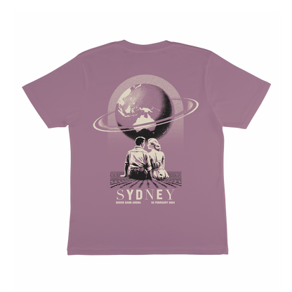 Sydney Qudos Bank Arena World Tour Dusty Rose Tee - Australia