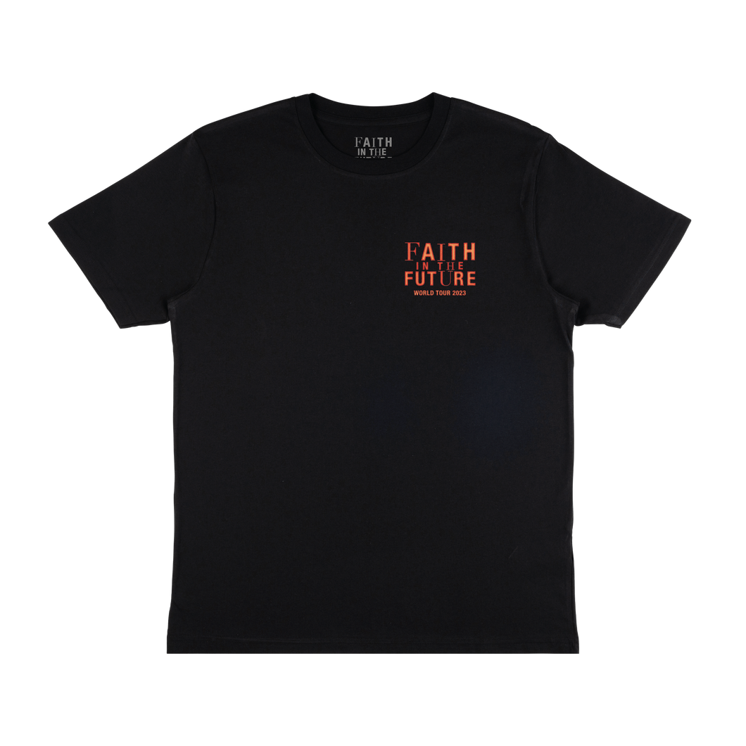 Faith In The Future World Tour Black Tee - North America
