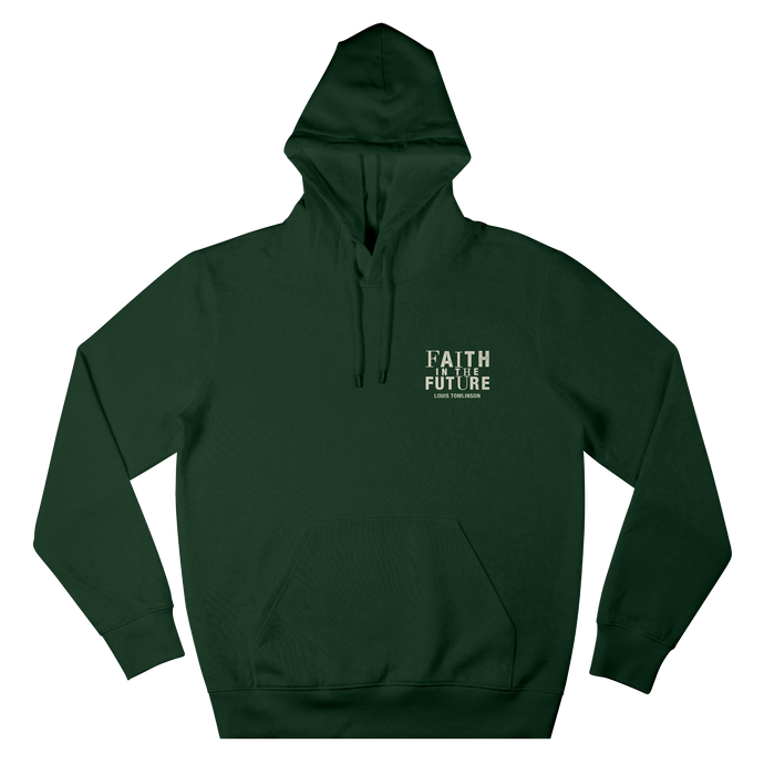Faith In The Future World Tour Green Hoodie - North America