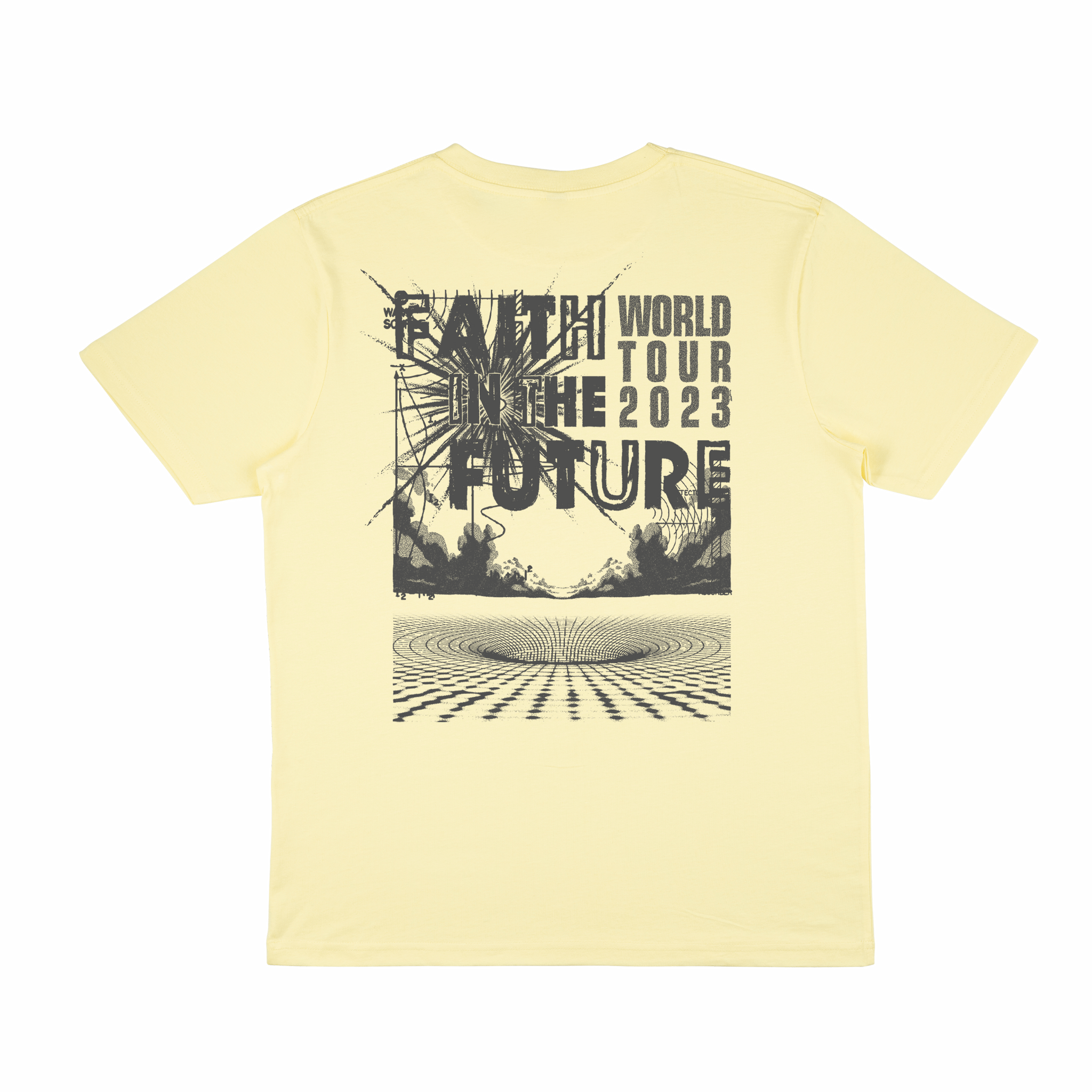 Faith In The Future World Tour Yellow Tee – Louis Tomlinson Merch