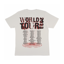 Load image into Gallery viewer, Faith In The Future World Tour Burst Ecru Tee - UK &amp; Europe