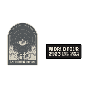 Faith In The Future World Tour Patch Set