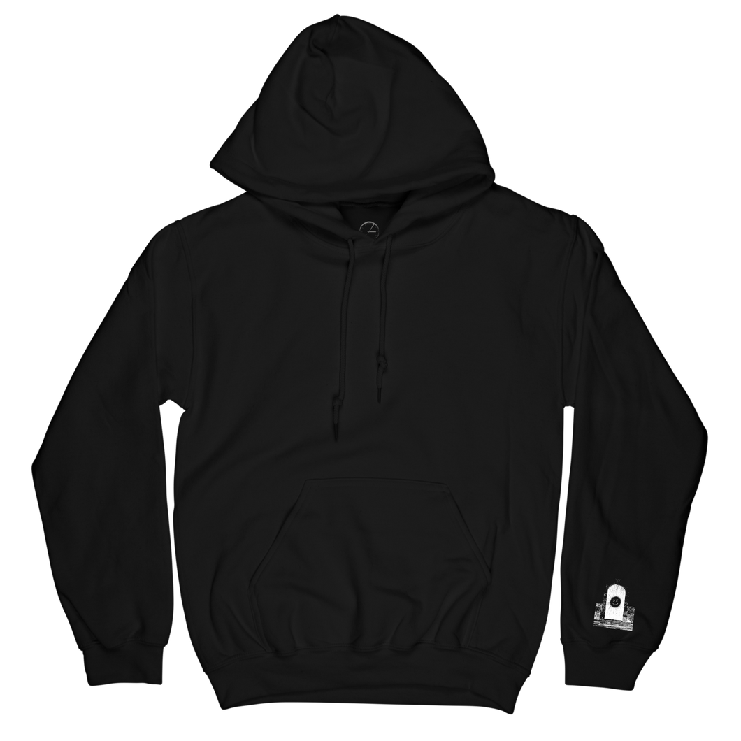 Black hoodie sleeve hotsell