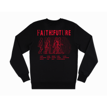 Load image into Gallery viewer, Faith In The Future Hand Tracklist Black Sweater