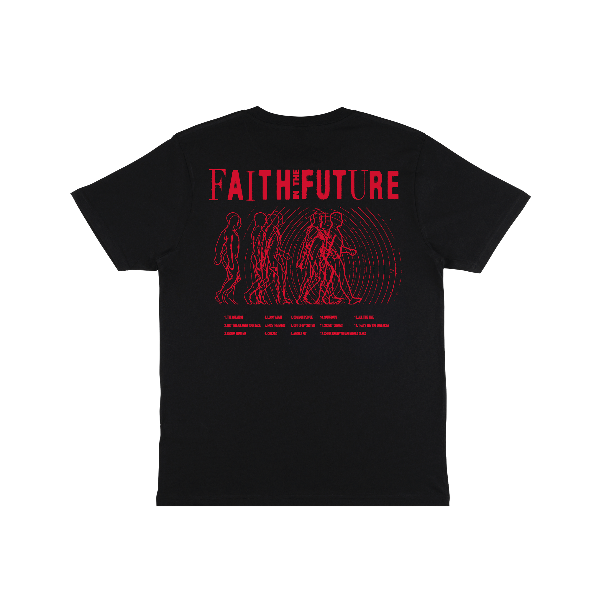 Faith In The Future Louis Tracklist Sweatshirt Louis Tomlinson Tour 2023  Merch