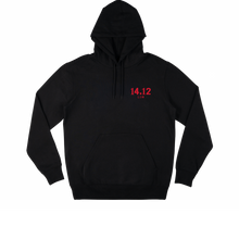 Load image into Gallery viewer, Faith In The Future Shepherd&#39;s Bush Event Black Hoodie